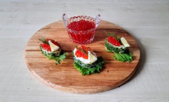 Бутерброды с икрой